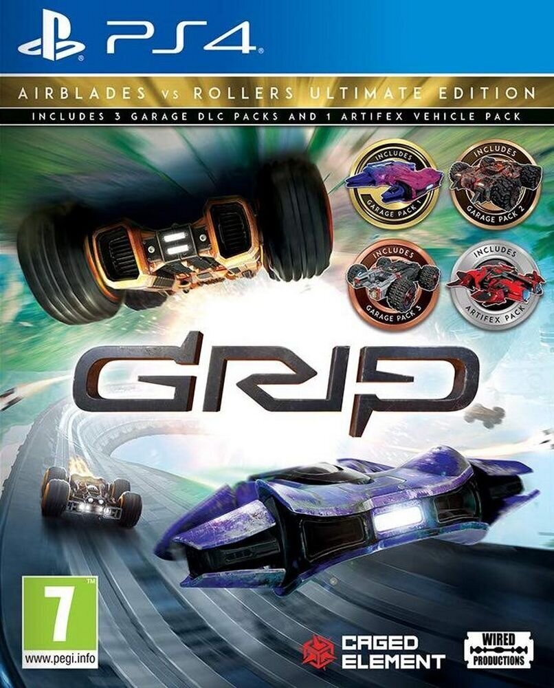 Spēle priekš PlayStation 4, GRIP: Combat Racing - AirBlades vs Rollers Ultimate Edition cena un informācija | Datorspēles | 220.lv