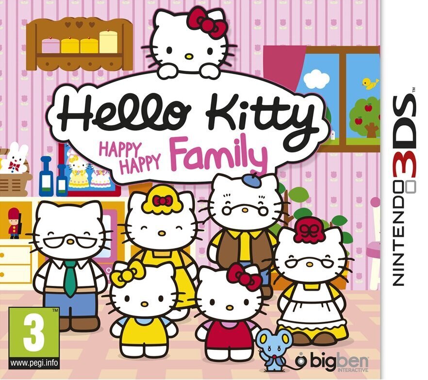 3DS Hello Kitty: Happy Happy Family cena un informācija | Datorspēles | 220.lv