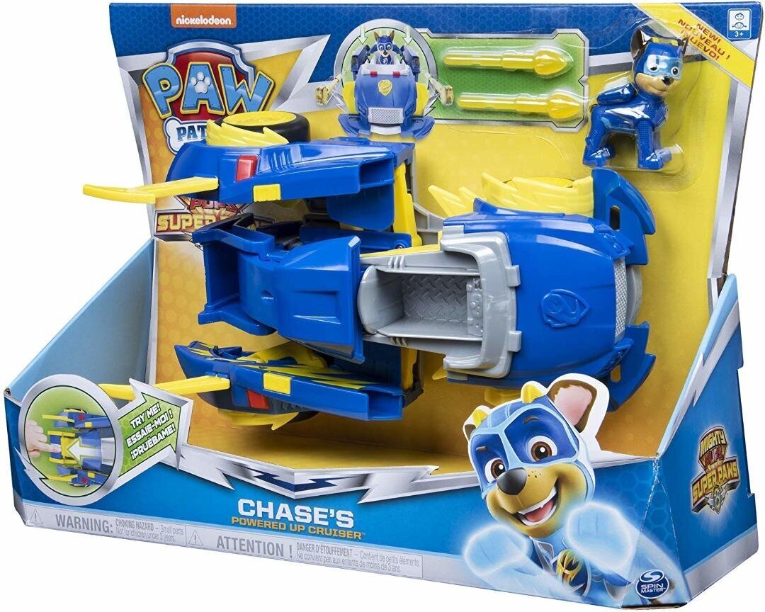 PAW PATROL transportlīdzeklis Power Changing, dažādi, 6052653 cena un informācija | Rotaļlietas zēniem | 220.lv