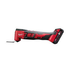 Milwaukee M18 BMT-421C akumulatora multiinstruments + 2Ah un 4Ah akumulatori cena un informācija | Slīpmašīnas | 220.lv