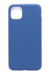 Aizmugurējais vāciņš Connect    Apple    iPhone 11 Pro Max Soft Case with bottom    Midnight Blue cena un informācija | Telefonu vāciņi, maciņi | 220.lv