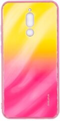 Evelatus Xiaomi Redmi 8 Water Ripple Gradient Color Anti-Explosion Tempered Glass Case Gradient Yellow-Pink цена и информация | Чехлы для телефонов | 220.lv