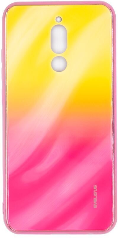 Maciņš aizmugurējais Evelatus    Xiaomi    Redmi 8 Water Ripple Gradient Color Anti-Explosion Tempered Glass Case cena un informācija | Telefonu vāciņi, maciņi | 220.lv
