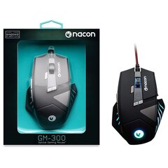 Nacon GM-300, черный цена и информация | Мыши | 220.lv