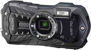 Ricoh WG-70, черный цена и информация | Цифровые фотоаппараты | 220.lv