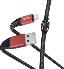 Кабель Lightning USB Hama Extreme (1,5 м) цена и информация | Кабели для телефонов | 220.lv