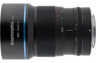 Sirui 50mm f/1.8 Anamorphic lens for Sony cena un informācija | Objektīvi | 220.lv