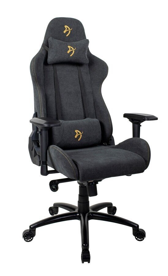 Arozzi Gaming Chair, Verona Signature Soft Fabric, Black cena un informācija | Biroja krēsli | 220.lv