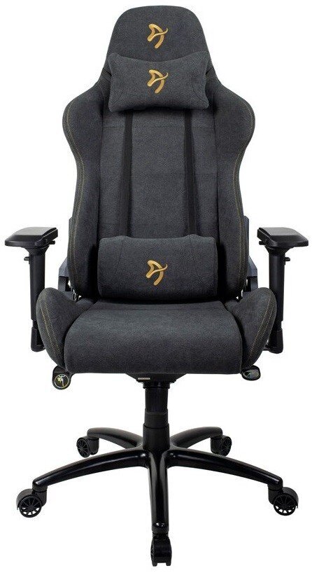 Arozzi Gaming Chair, Verona Signature Soft Fabric, Black cena un informācija | Biroja krēsli | 220.lv