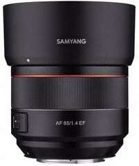 Samyang AF 85mm f/1.4 objektīvs priekš Canon cena un informācija | Objektīvi | 220.lv