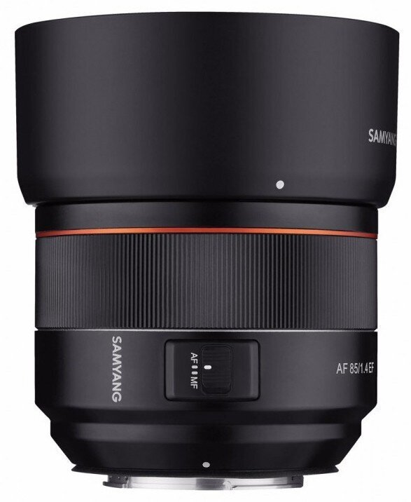 Samyang AF 85mm f/1.4 objektīvs priekš Canon cena un informācija | Objektīvi | 220.lv