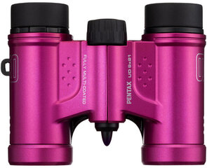 Pentax binoculars UD 9x21, pink cena un informācija | Binokļi | 220.lv