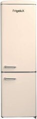 Frigelux CB255RCA, холодильник, объем 244 л, 183 см, бежевый цена и информация | Холодильники | 220.lv