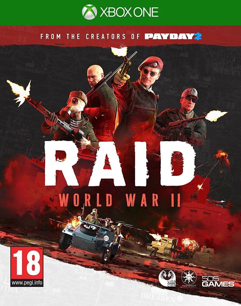 Компьютерная игра Raid: World War II, Xbox One цена | 220.lv