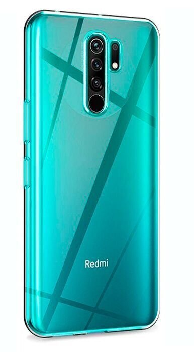 Aizmugurējais vāciņš Evelatus       Xiaomi Redmi 9 TPU 1.5MM    Transparent цена и информация | Telefonu vāciņi, maciņi | 220.lv