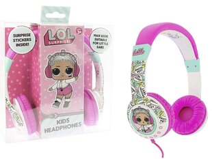 Austiņas OTL Kids Folding Headphones: L.O.L. Surprise! - Multi Club cena un informācija | Austiņas | 220.lv