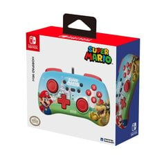 HORI Horipad Mini Wired Controller - Super Mario Edition (Switch) cena un informācija | Spēļu kontrolieri | 220.lv