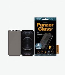 PanzerGlass For iPhone 12 цена и информация | Защитные пленки для телефонов | 220.lv