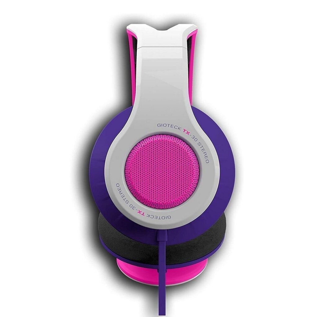 Gioteck TX30 Stereo Game & Go Headset - Pink (PS4, Xbox One, Switch) cena un informācija | Austiņas | 220.lv