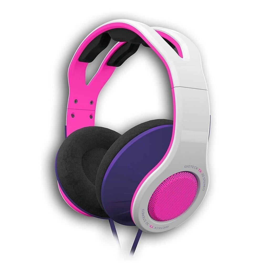 Gioteck TX30 Stereo Game & Go Headset - Pink (PS4, Xbox One, Switch) cena un informācija | Austiņas | 220.lv