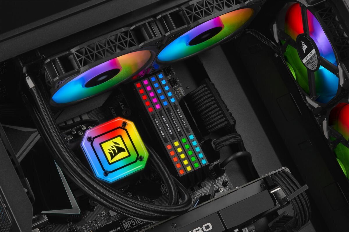 Corsair Liquid CPU Cooler iCUE H115i ELI cena un informācija | Datora ventilatori | 220.lv