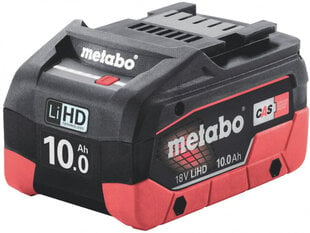 Akumulators 18V/10,0 Ah LiHD, Metabo cena un informācija | Metabo Mājai un remontam | 220.lv