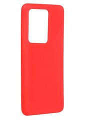 Aizmugurējais vāciņš Evelatus    Samsung    Galaxy Note 20 Ultra Soft Touch Silicone    Red cena un informācija | Telefonu vāciņi, maciņi | 220.lv