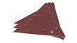 Smilšpapīra loksnes griestu un sienu slīpmašīnai, 3 x 285 mm, G100 (5 gab.), Kreator цена и информация | Slīpmašīnas | 220.lv