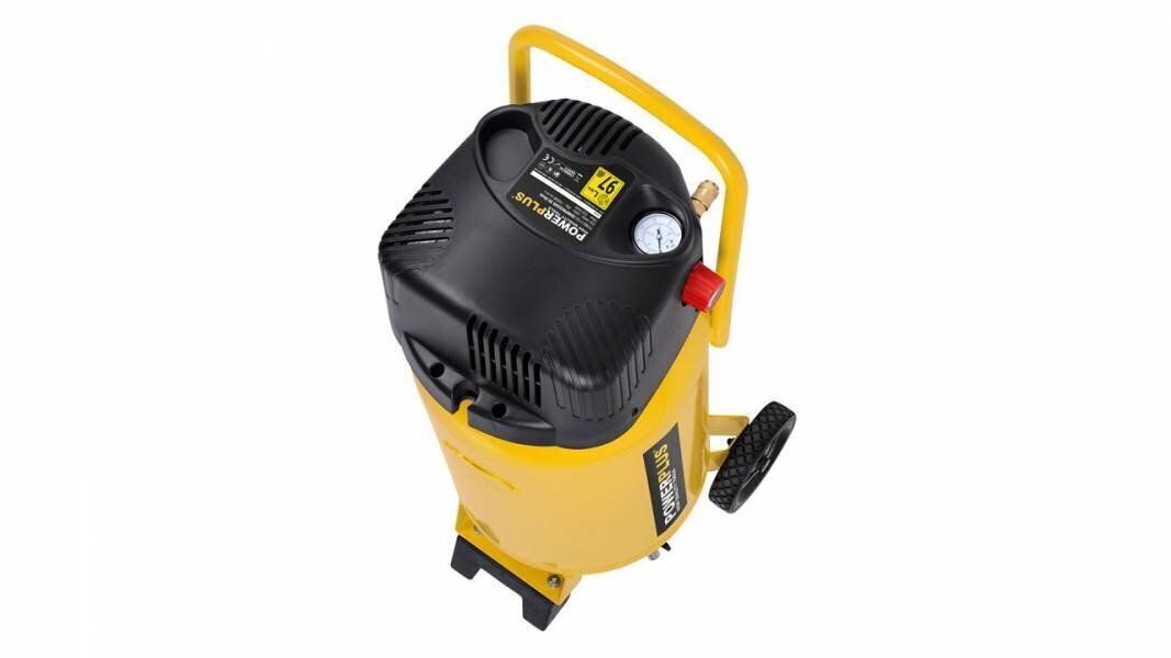 Kompresors 1500W, 50L, 2HP, bez eļļas Powerplus X cena un informācija | Kompresori | 220.lv