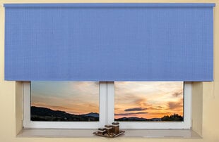 Настенный/потолочный ролет 220x170 см, 874 Синий цена и информация | Рулонные шторы | 220.lv
