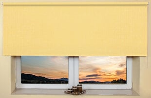 Sienas / griestu rullo žalūzijas 220x170 cm, 2072 Dzeltena cena un informācija | Rullo žalūzijas | 220.lv