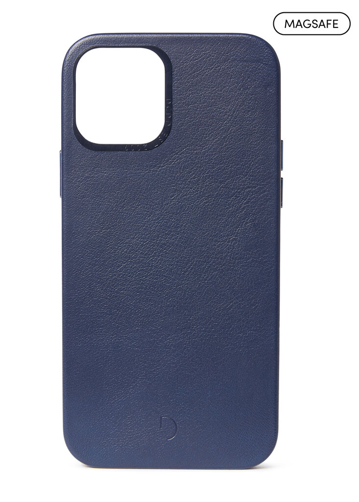 Decoded ādas apvalks iPhone 12 Mini MagSafe, zilā krāsā цена и информация | Telefonu vāciņi, maciņi | 220.lv