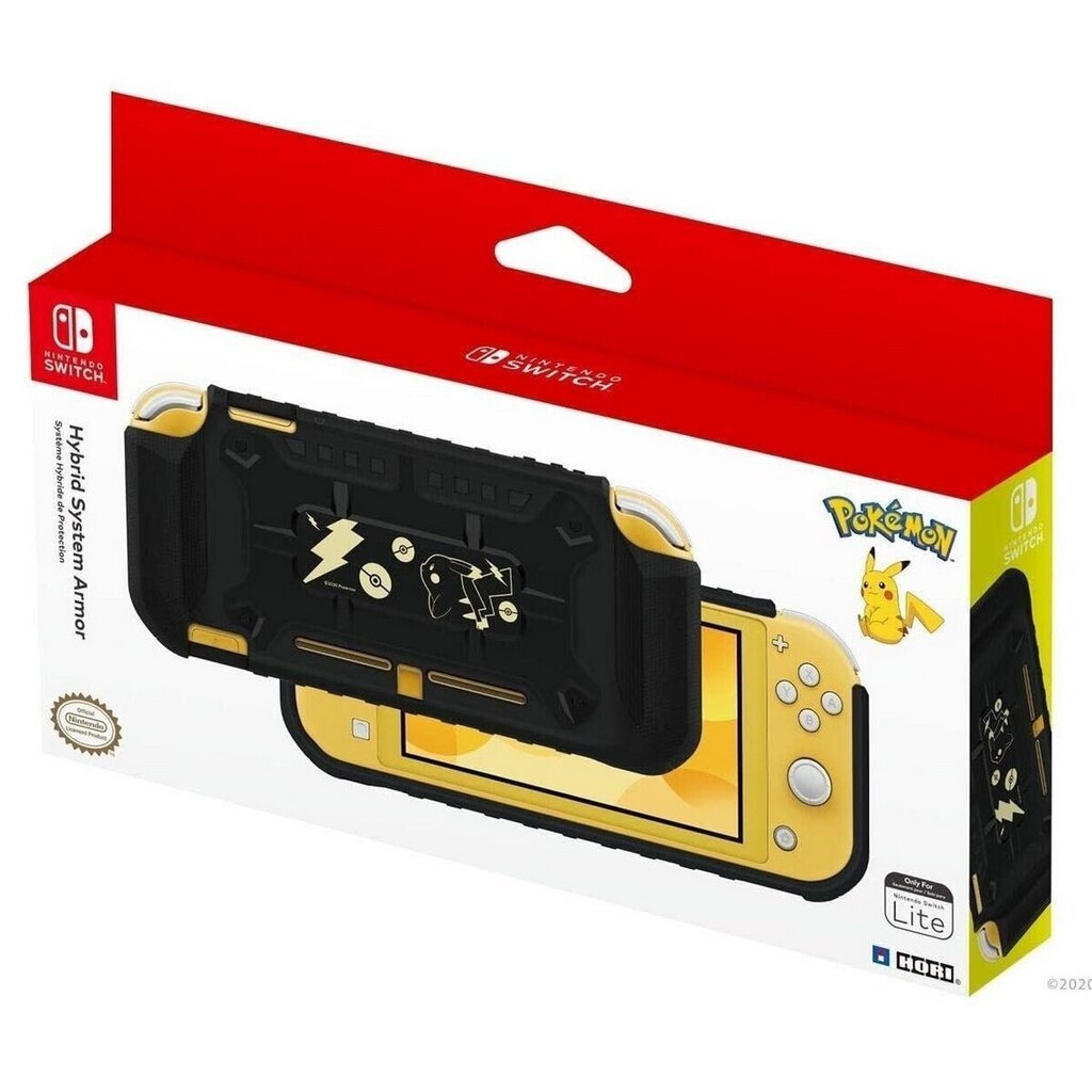 Nintendo Switch Lite HORI Hybrid System Armor - Pokemon Pikachu Edition (Switch Lite) cena un informācija | Gaming aksesuāri | 220.lv