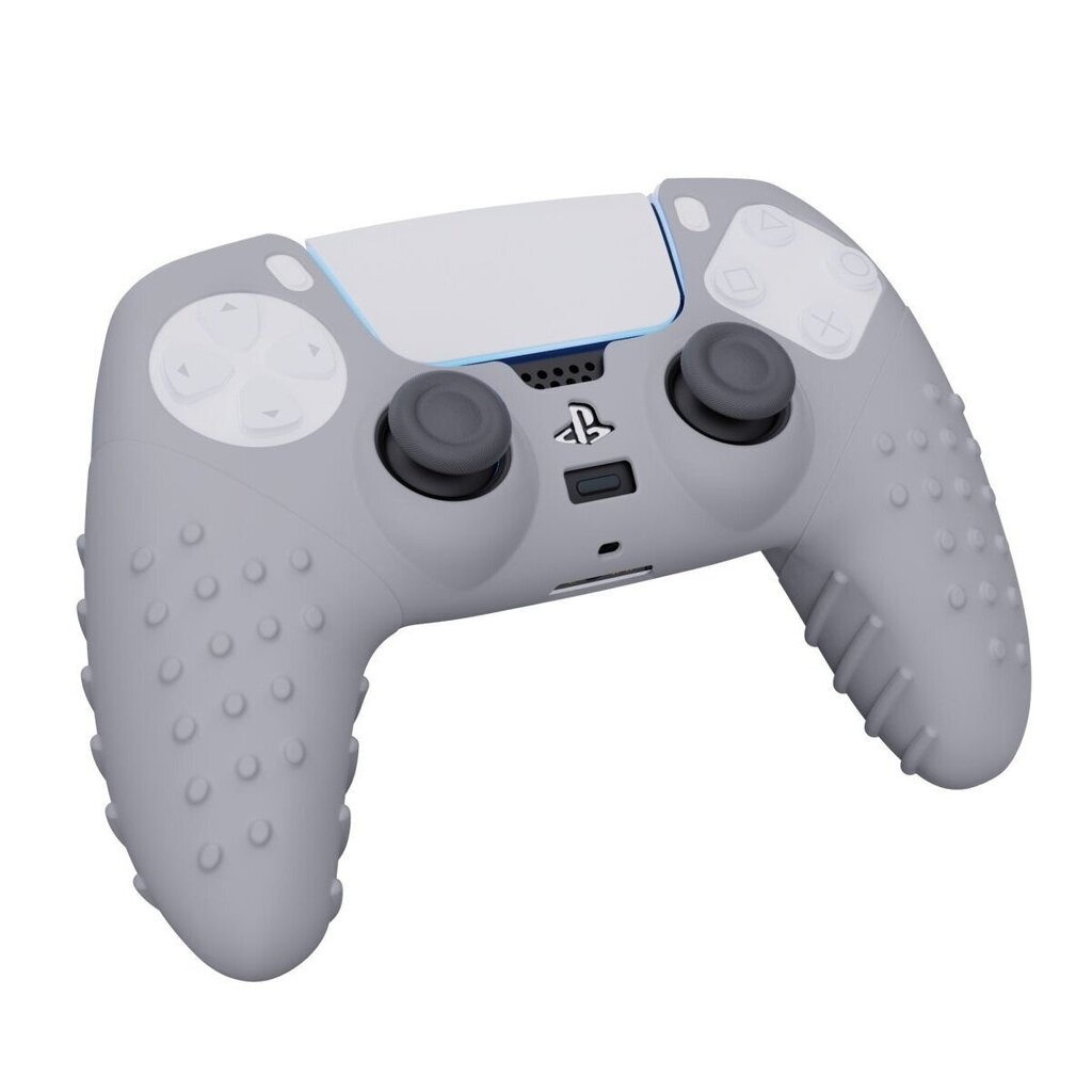 PlayStation 5 Piranha Controller Protective Silicone Skin - Grey (PS5) cena un informācija | Spēļu kontrolieri | 220.lv