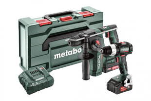 18V Combo: akumulatora urbjmašīna BS 18 LT BL + akumulatora urbjmašīna BH 18 LTX BL 16, Metabo cena un informācija | Metabo Mājai un remontam | 220.lv