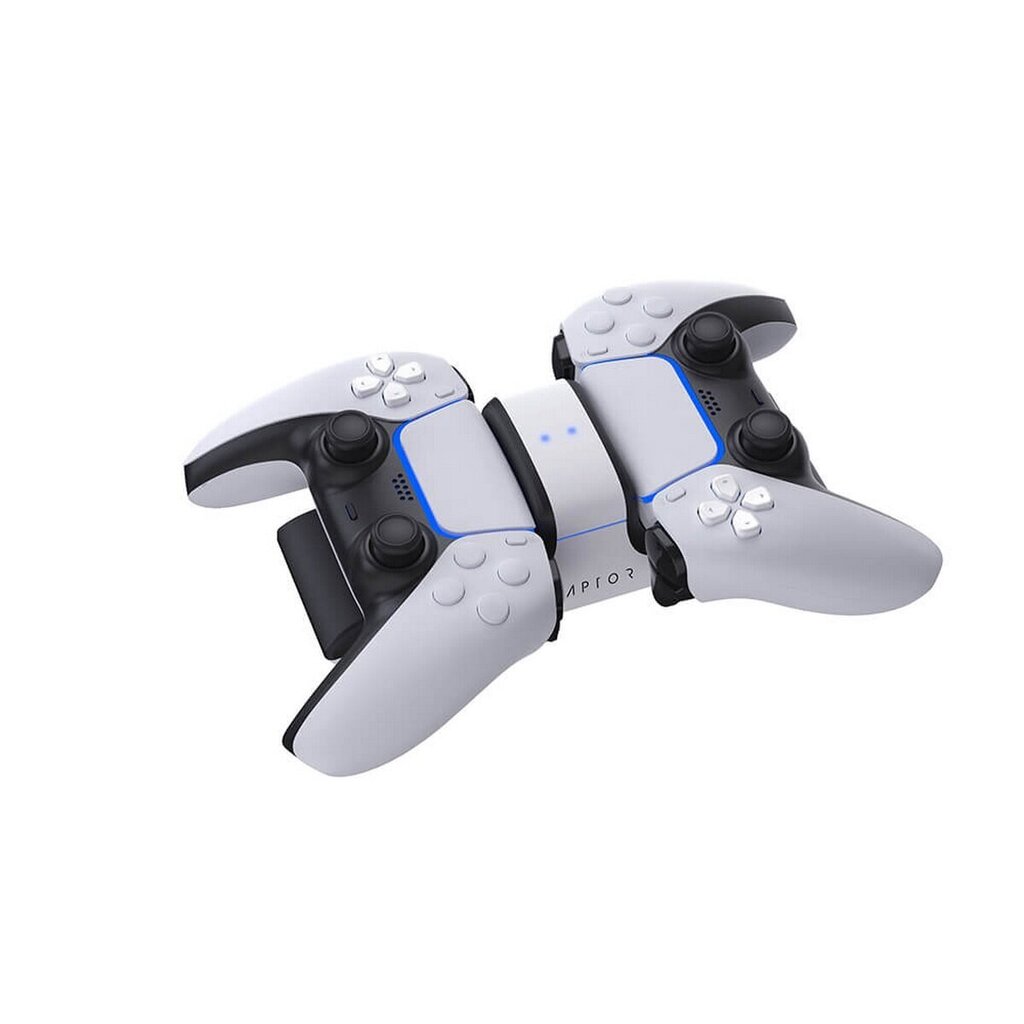 Raptor Dual Charging Station incl. 2 USB Ports (PS4, PS5) цена и информация | Spēļu kontrolieri | 220.lv