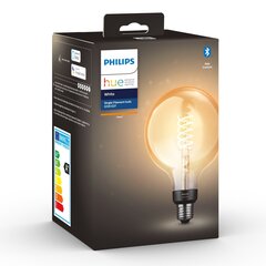 Philips HueW 7W Fil G125 EUR E27 цена и информация | Лампочки | 220.lv
