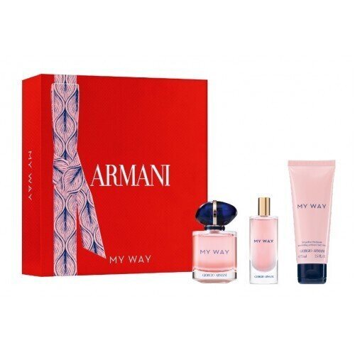 Giorgio Armani My Way EDP dāvanu komplekts sievietēm 50 ml. cena un informācija | Sieviešu smaržas | 220.lv