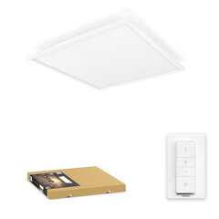 Philips Hue - Aurelle Square Ceiling Lamp - White Ambiance Bluetooth Dimmer Included cena un informācija | Griestu lampas | 220.lv