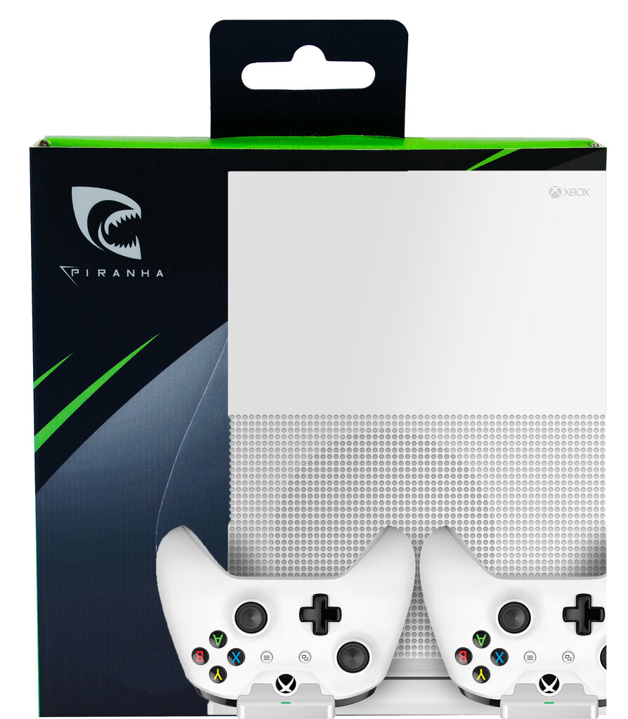 Piranha Xbox One S Base Stand Charger cena un informācija | Spēļu kontrolieri | 220.lv