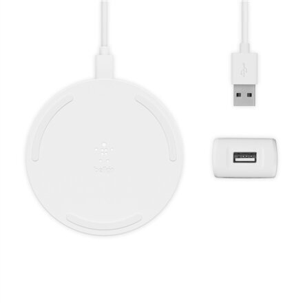 Belkin Wireless Charging Pad with PSU & cena un informācija | Lādētāji un adapteri | 220.lv