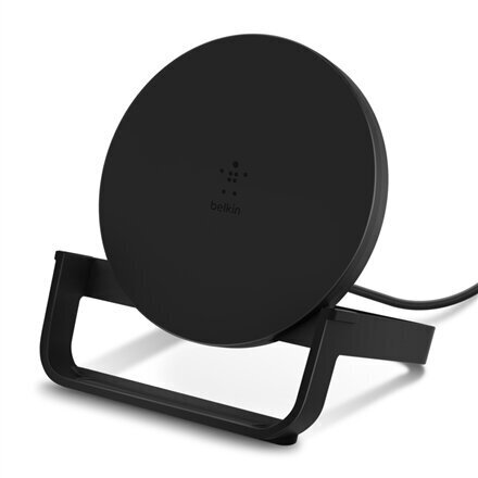 Belkin Wireless Charging Stand with PSU cena un informācija | Lādētāji un adapteri | 220.lv