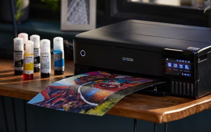 Epson EcoTank L8180 cena un informācija | Printeri un daudzfunkcionālās ierīces | 220.lv