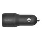 Belkin Dual USB-A Car Charger 24W + USB- cena un informācija | Lādētāji un adapteri | 220.lv