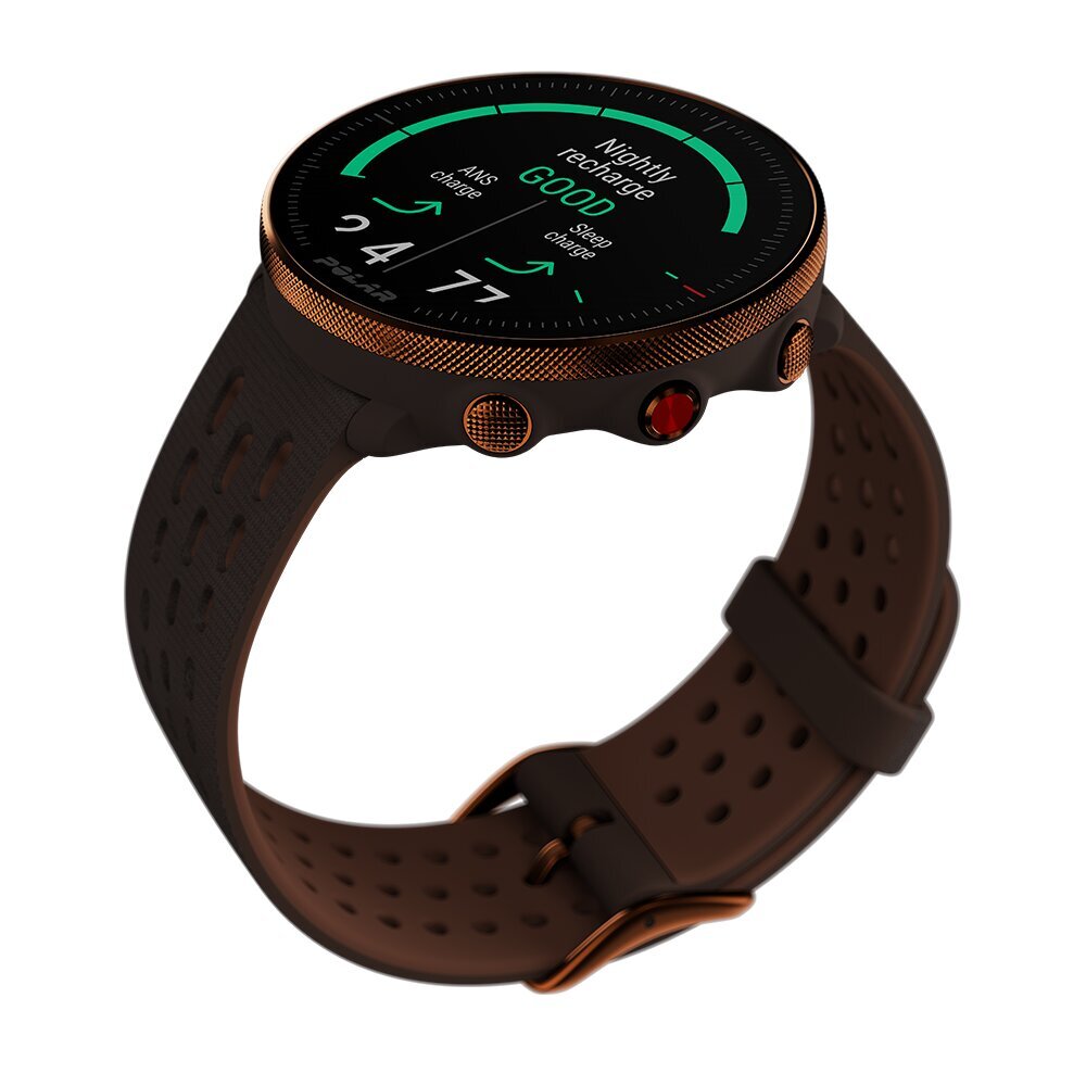 Polar Vantage M2 S-L, copper/brown cena un informācija | Viedpulksteņi (smartwatch) | 220.lv