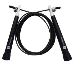 Sveltus Šokdynė SPEED ROPE black цена и информация | Скакалки | 220.lv