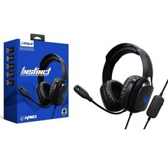 KMD Instinct Deluxe Gaming Headset - Black (PS4, PS5) цена и информация | Наушники с микрофоном Asus H1 Wireless Чёрный | 220.lv