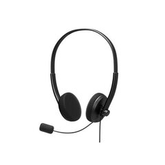 Наушники PORT DESIGNS Office USB Stereo Headset W цена и информация | Наушники с микрофоном Asus H1 Wireless Чёрный | 220.lv