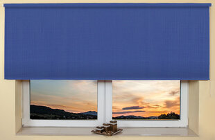 Настенный/потолочный ролет 120x170 см, 2075 Синий цена и информация | Рулонные шторы | 220.lv