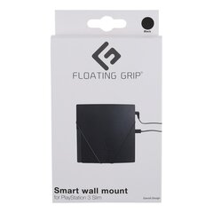 PS3 Slim wall mount by FLOATING GRIP, Black cena un informācija | Gaming aksesuāri | 220.lv